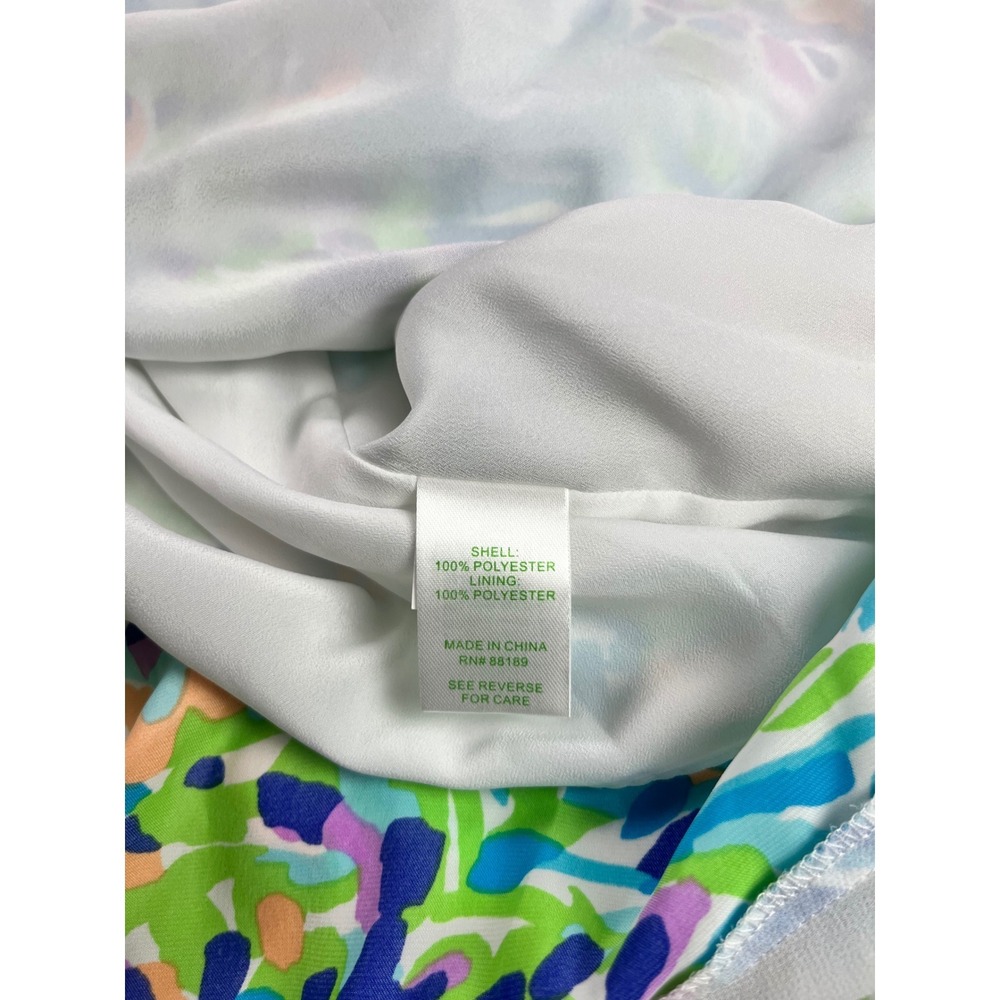 Lilly Pulitzer Deanna Long Maxi Dress in Sea Soirée Print Women Medium Boho Chic - Picture 10 of 13